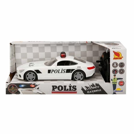 20357 Uzaktan Kumandalı Işıklı Polis Arabası 21 cm