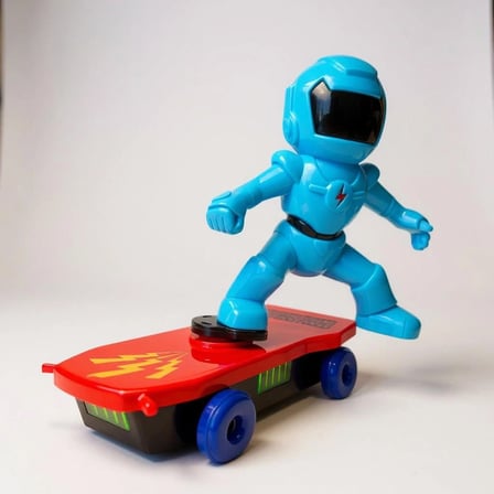 Mey İthalat PİLLİ IŞIKLI KAYKAYCI KAYKAYCI ROBOT OYUNCAK