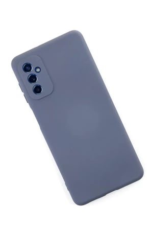Mey İthalat  Samsung Galaxy M G Kılıf Nano içi Kadife Silikon - Gri