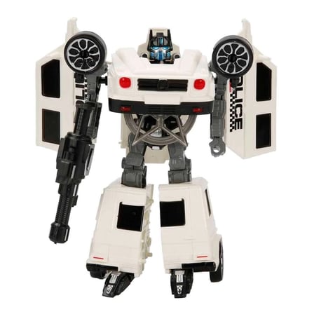 5039 -YFN-ROBOT TRANSFORMER POLICE-G/FAST FLAME 2R 2A