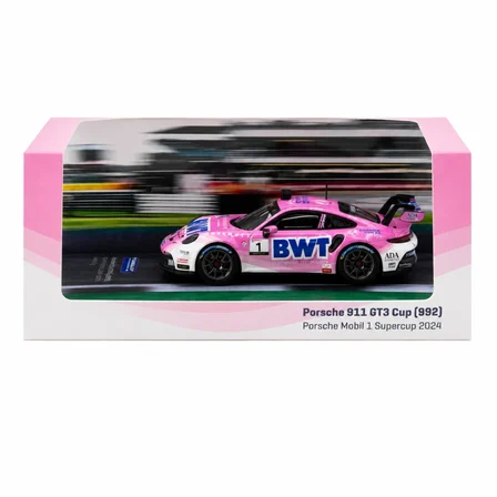 Mey İthalat 1/64 Model Araç 911 GT3 Cup (992)  Mobil 1 Supercup 2024 #01 -  X iXO Models