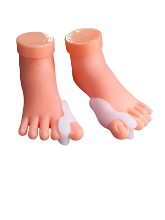 Mey İthalat Ayak Parmak Arası Silikon Makara,Parmak silikon Aparatı ***