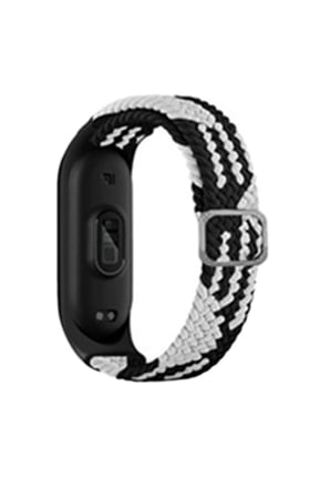 Mi Band 4 Star Kordon - Siyah-Beyaz