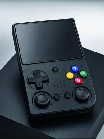 Mey İthalat aşınabilir Retro El Oyun Konsolu 64GB Hafızalı IPS Ekranlı  Oyun Cihazı