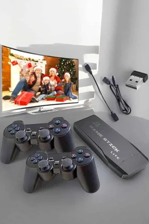 Mey İthalat 20.000 Oyunlu Premium Model Oyun Konsolu 8k Android Tv HD Game Stick