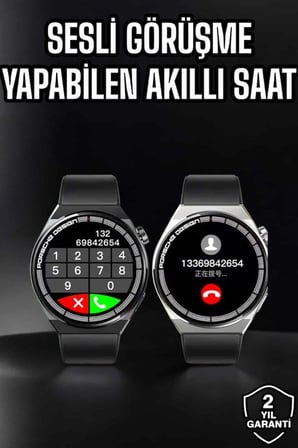 Mey İthalat Akıllı Saat Nabız Sensörlü Bildirim Görebilen Spor Modları GPS Takibi Yeni Nesil