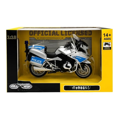 Mey İthalat 1/18  R1250-RT Model Alman Polis Motorsikleti