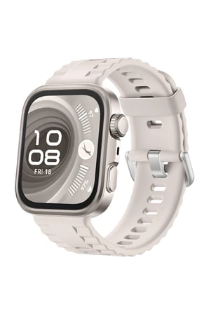 Huawei Fit 4 Nova Silikon Kordon - Bej