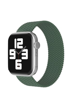 Watch 38mm Ayarlı Solo Silikon Kordon - Haki Yeşil