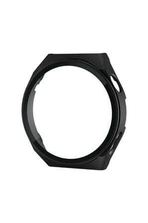 Huawei Watch GT2 46mm Dota Camlı Kasa Ekran Koruyucu - Siyah