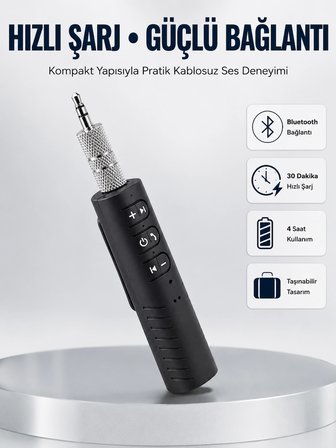 Mey İthalat Bluetooth Destekli Ses Alıcısı – Eski Cihazlarınıza Yenilik Katın