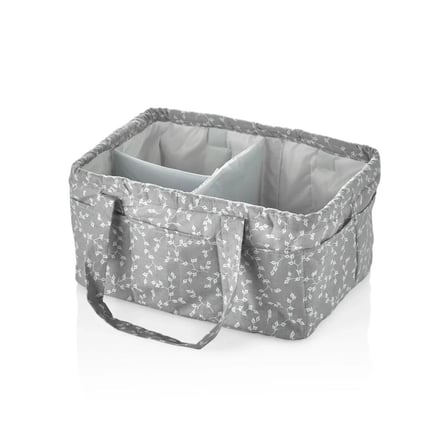 Mey İthalat  Katlamalı Anne & Bebek Organizer 795 Gri Çiçek