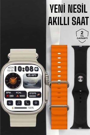 Mey İthalat Yeni Nesil Arama Cevaplayan Uyku ve Sağlık Takibi GPS Özelliği