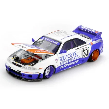 Mey İthalat  1/64  MODEL ARAÇ Kaido House Skyline GT-R (R33) BFTHR V1