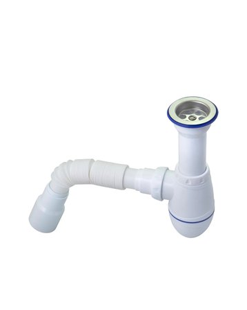 Esnek Gider Sifonu Lavabo İçin Koku Önleyici Tıkanma Karşıtı Bağlantı Seti