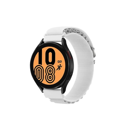 Watch 20mm KR410 Kumaş Kordon - Beyaz