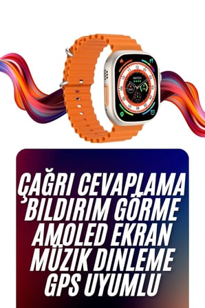 Mey İthalat Android ve İOS Uyumlu Uyku ve Sağlık Takibi Yapabilen 3 Kordonlu Akıllı Saat