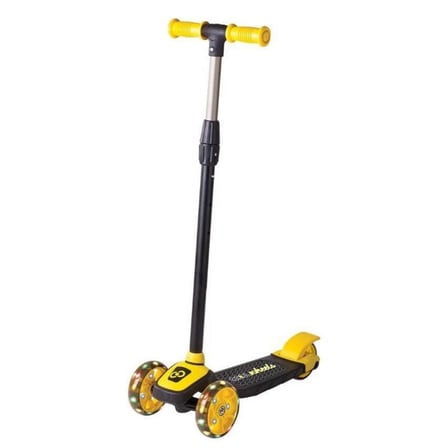 Mey İthalat  Twist Led Işıklı 3 Tekerlekli Scooter Sarı