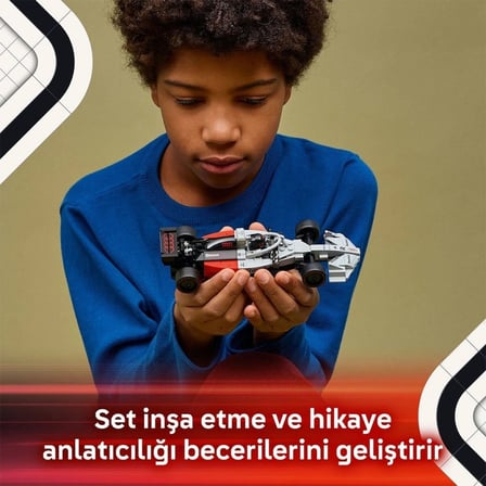 Mey İthalat 77259 Speed Champions Audi Revolut F1 Team R26 Yarış Arabası 210 prç +10yaş