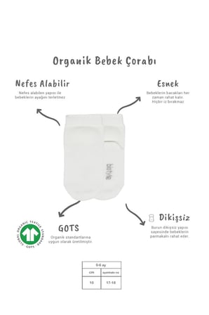 Mey İthalat   5'li Penye Soket Kutulu Basic Çorap 10131 Ekru