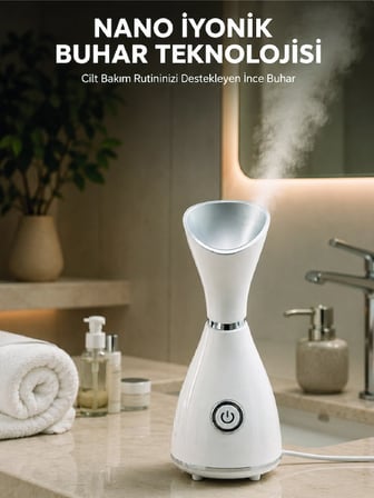 Mey İthalat Ev Tipi Nano Yüz Buhar Makinesi İnce Buhar Teknolojisi