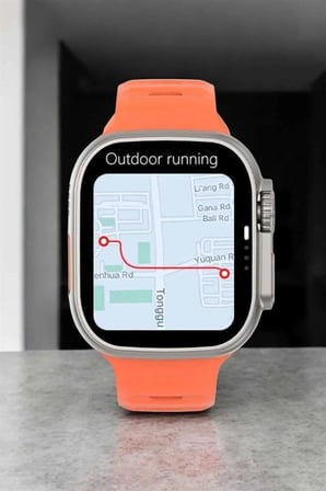 Mey İthalat Akıllı Saat GPS, Sağlık Ve Uyku Takibi Arama Cevaplayan Bluetooth Bağlantılı (Kopya)