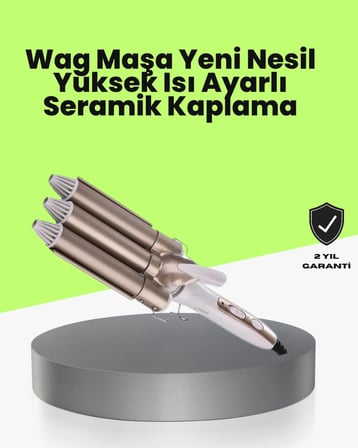 Her Saç Tipine Uygun, Hızlı Isınan Bukle Yapıcı – Evde Kuaför Kalitesinde Sonuç