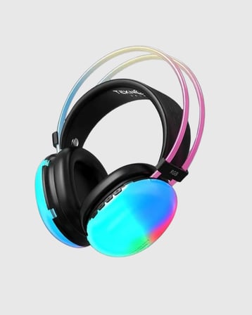Mey İthalat Ergonomik RGB Bluetooth Kulaklık 3D Ses Yeni Nesil