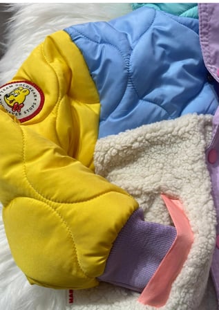  ÇOCUK ÇOK RENKLİ PELUŞ MONT