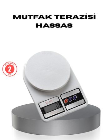 Mey İthalat Hassas Dijital Mutfak Tartısı – 1g Doğruluk, LCD Ekran, Otomatik Kapanma
