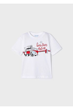 Mayoral Erkek Çocuk Şortlu 3 Parça Alt-Üst Takım Siyah-Kırmızı