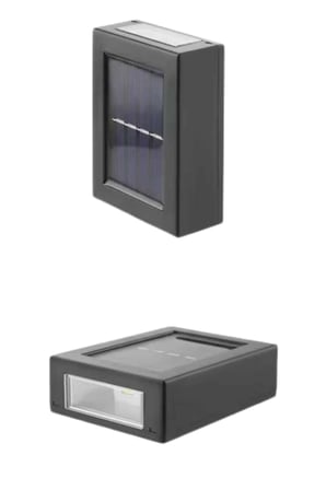 Mey İthalat Yeni Model Solar Çift Taraflı Duvar Lambası Dekoratif Duvar Lambası Yeni Nesil
