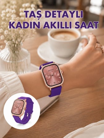 Bluetooth Arama Destekli Çok Fonksiyonlu Akıllı Saat