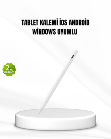 Akıllı Dokunmatik Kalem – Type-C Şarjlı, Manyetik, Apple Pencil Alternatifi Stylus Pen