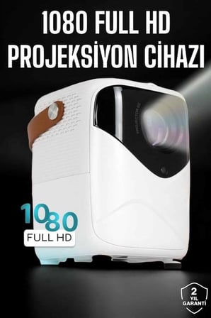 Mey İthalat Projeksiyon Cihazı Film Dizi Oyun Wifi Destekli