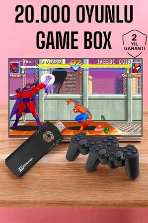 Mey İthalat Game Box 20.000 Oyunlu 8K Ultra Oyun Konsolu