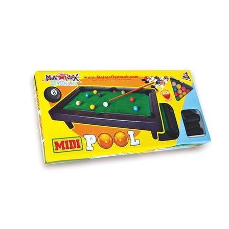 Mey İthalat 040 MİDİ POOL ORT.BOY BİLARDO OYUNU