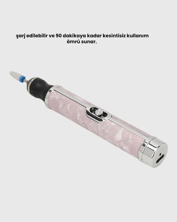 Mey İthalat Ergonomik Saplı 20.000 RPM Hız Kontrollü Manikür Pedikür Makinesi