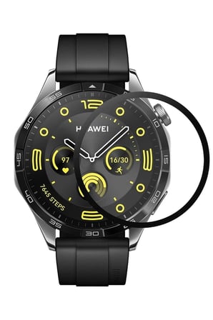 Huawei GT4 41mm 18mm Polymer Nano Ekran Koruyucu - Şeffaf
