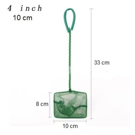 Akvaryum Balık Yakalama Kepçesi 4 inç 10 cm