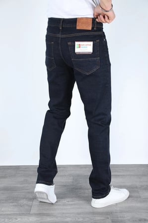 REGULAR KALIP KOBALT MAVİSİ ERKEK KOT PANTOLON