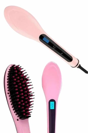 Mey İthalat Saç Düzleştirici Tarak Dijital Göstergeli Seramik Kaplama Sıkı Dişli Yeni Nesil