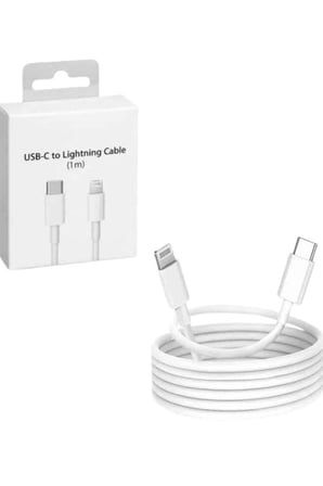 Mey İthalat Type-C Ligtning 30W İOS Şarj Kablosu Hızlı Şarj Kablosu