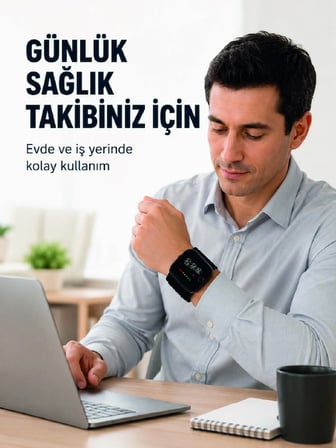 Mey İthalat Şarjlı Bilekten Dijital Tansiyon Ölçer Geniş LCD Ekranlı
