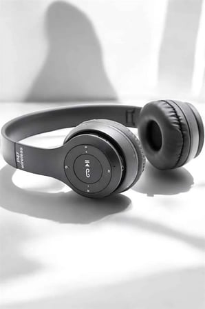 Kulak Üstü TF Kart ve AUX Destekli Ergonomik Bluetooth Kulaklık
