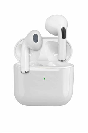 Mey İthalat Yeni Nesil Bluetooth Kulaklık Beyaz Çağrı Cevaplayabilen Kablosuz