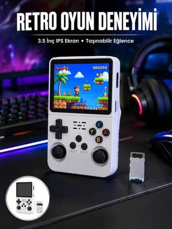 Mey İthalat Retro El Konsolu – Gelişmiş Donanım ve Özelleştirilebilir Yazılım Yapısı Yeni Nesil