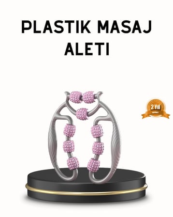 Taşınabilir 3D Masaj Rulosu – Kas Rahatlatıcı ve Yağ Azaltıcı Masaj Cihazı