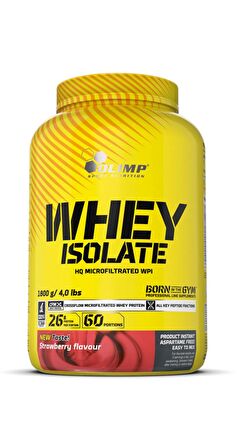 Olimp İsolate Whey Protein Tozu 1800 gram İzole Protein Çilekli