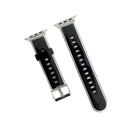 Watch 38mm Jelly Silikon Kordon - Siyah